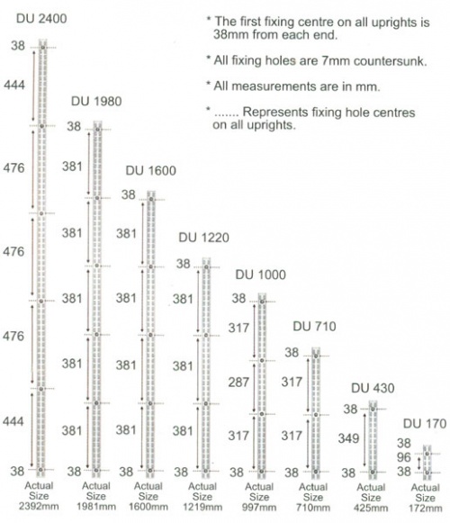 Sapphire Twin Slot Upright Atlantic Timber